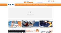 Desktop Screenshot of cade.es