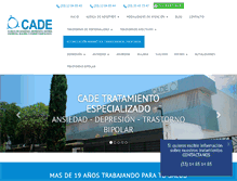Tablet Screenshot of cade.org.mx