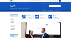 Desktop Screenshot of cade.gov.br